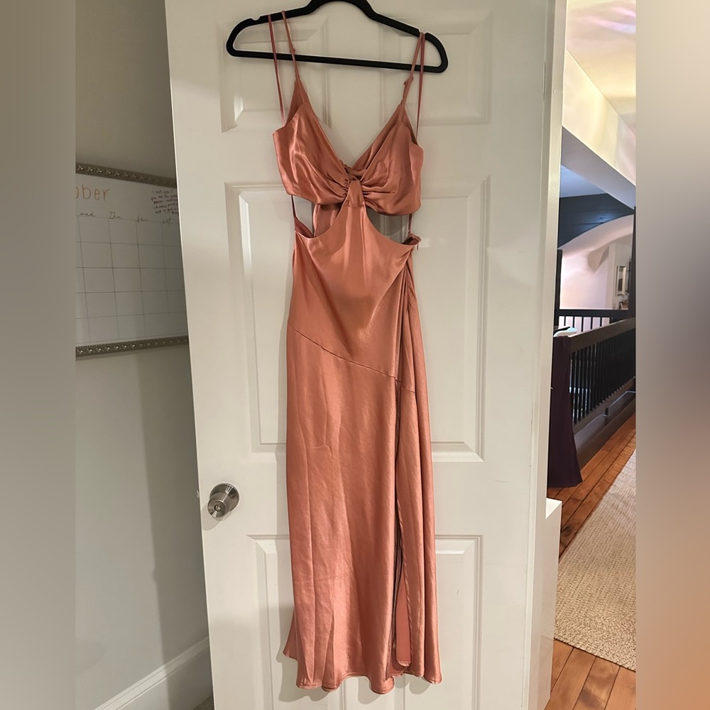 Selfie Leslie Peach Wedding Dress